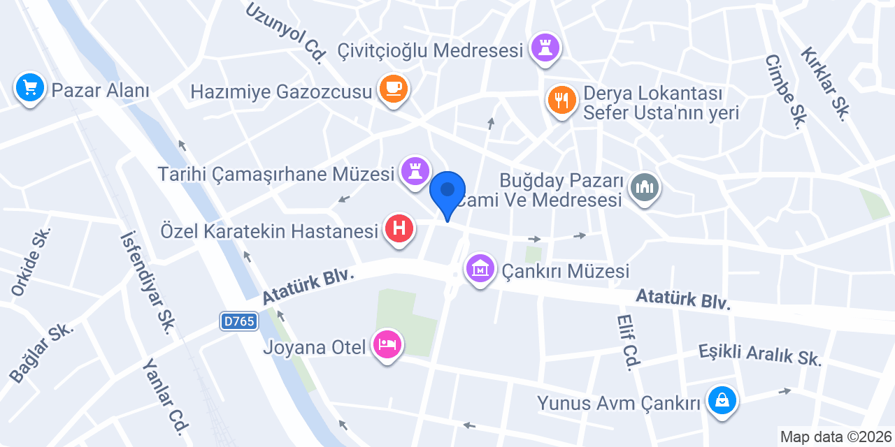 Atilla Ticaret konumu
