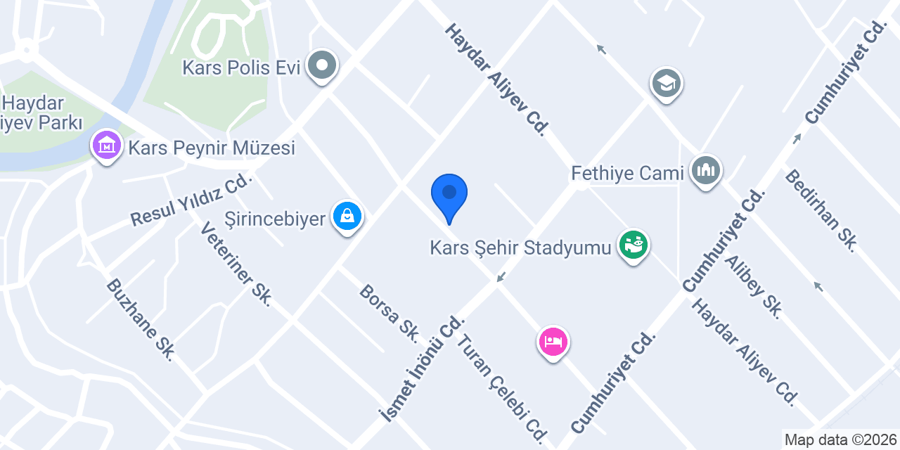 Halk Kütüphanesi konumu