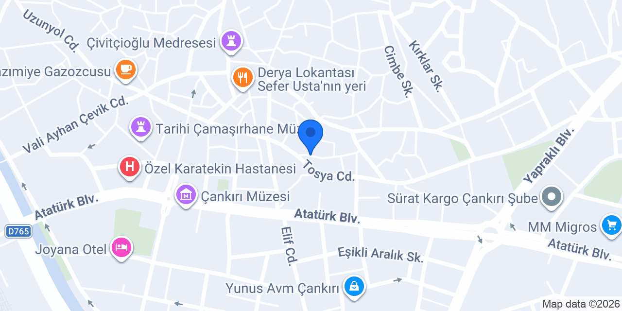 Cebeci Oto Lastik konumu