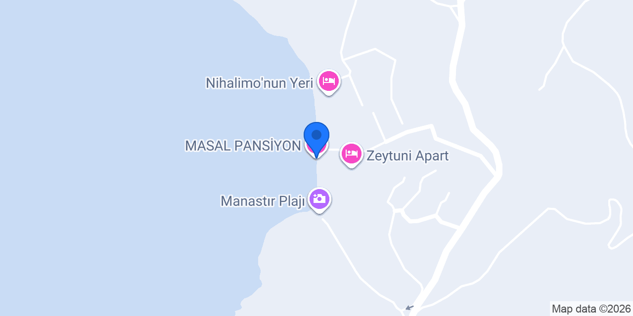 MASAL PANSİYON konumu