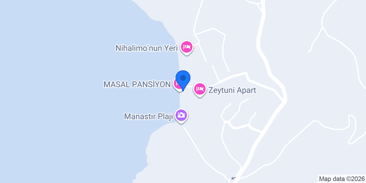 Manastır Pansiyon konumu