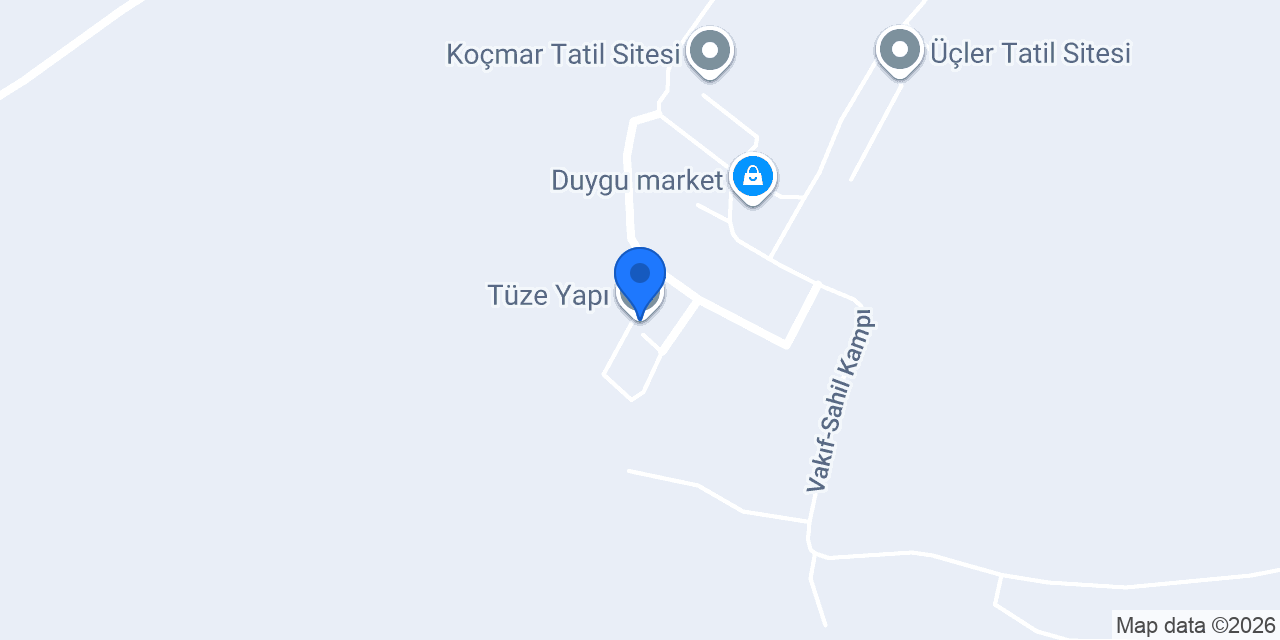 Tüze Yapı konumu