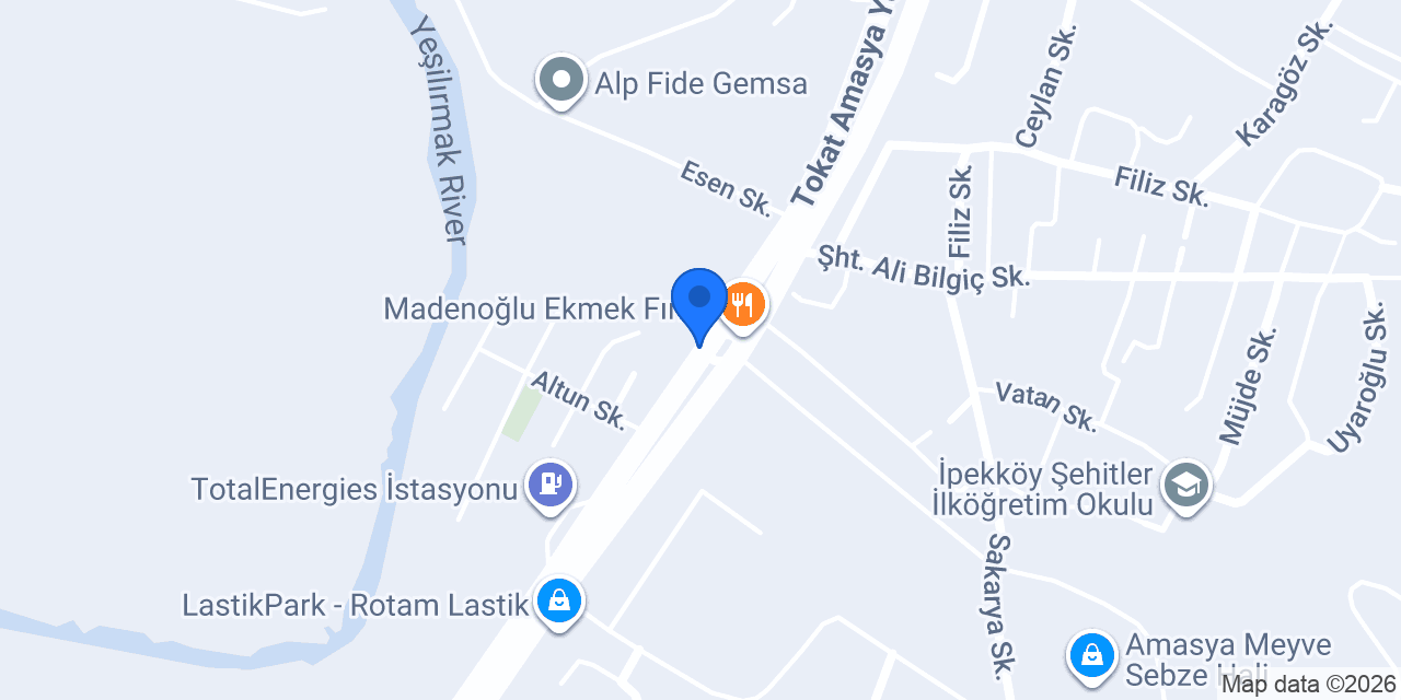 YILDIZ SİMİT BÖREK SALONU konumu