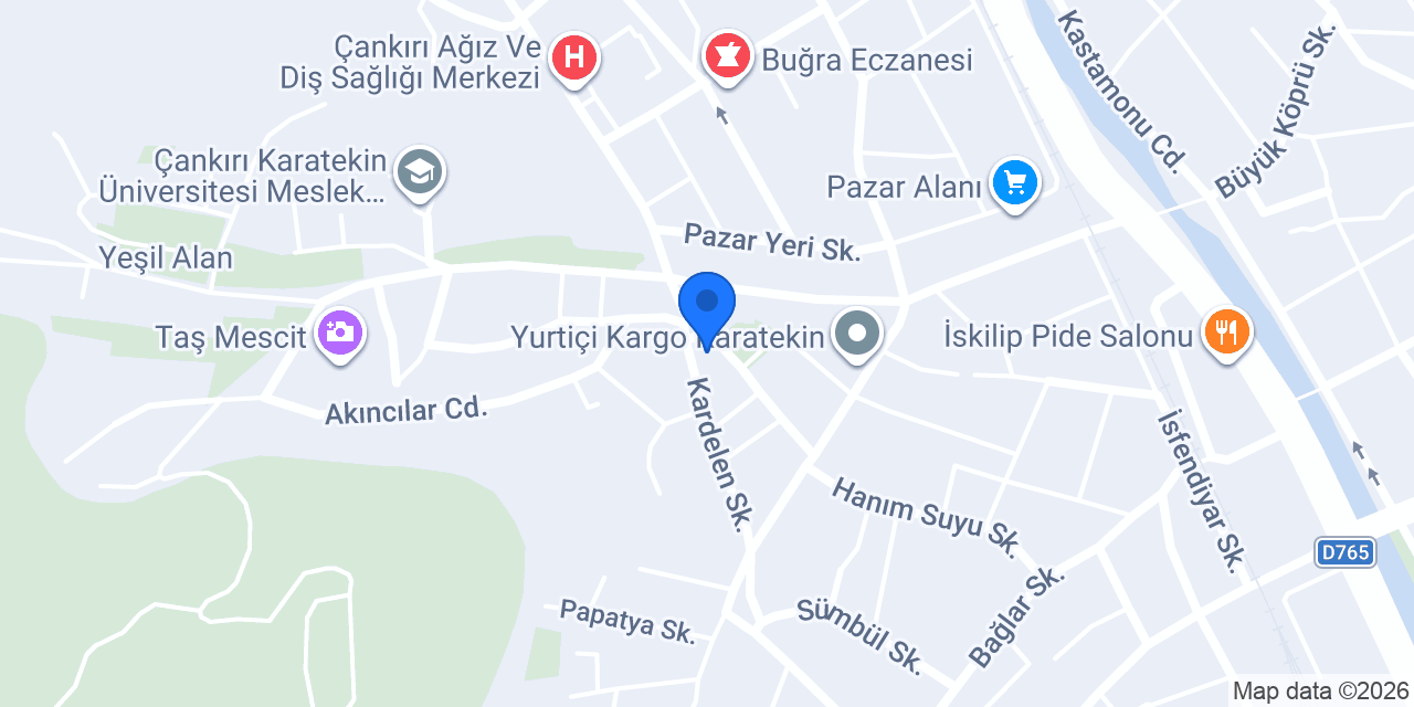 ÜÇBEY SPOT-ÇANKIRI konumu