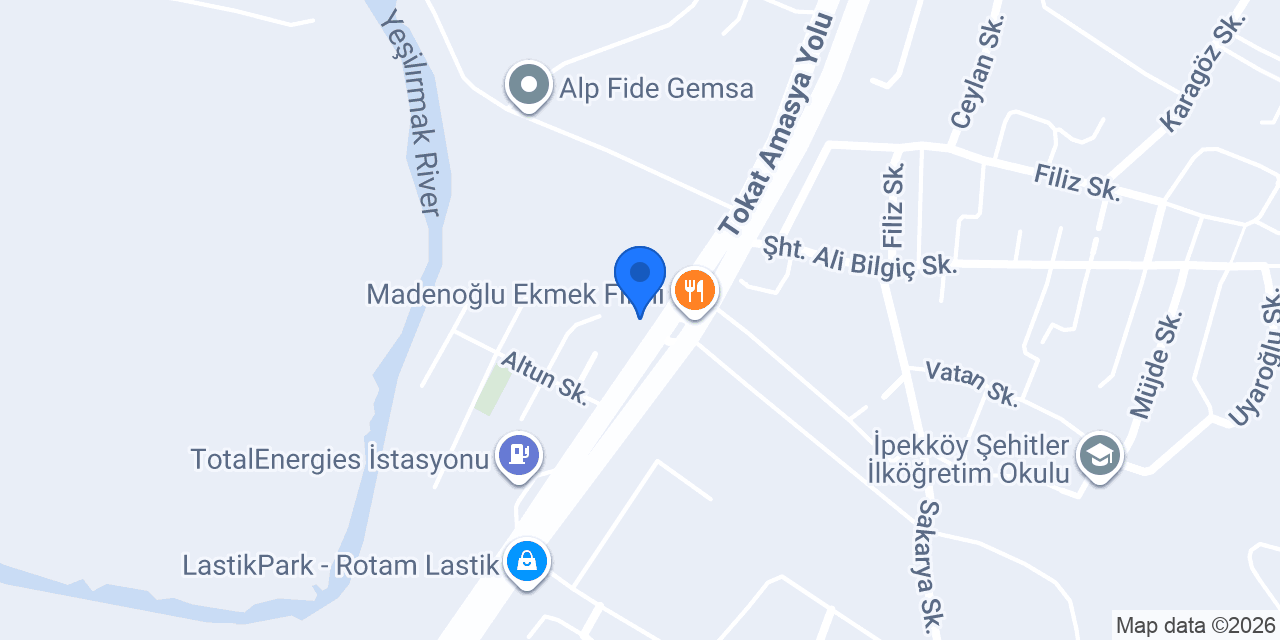 Yaşar Çelik ve Oğulları İnş malz. Ltd. Şti. konumu