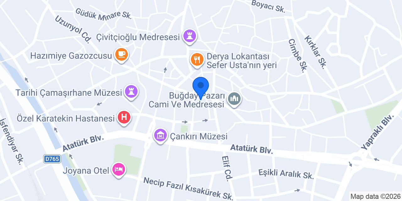 Tosyalı Yalçın Motor konumu