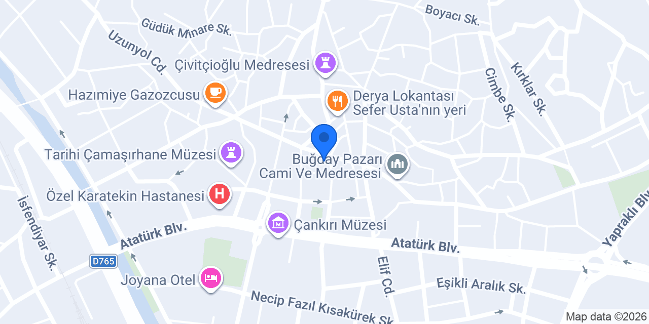 Levent Hediyelik konumu