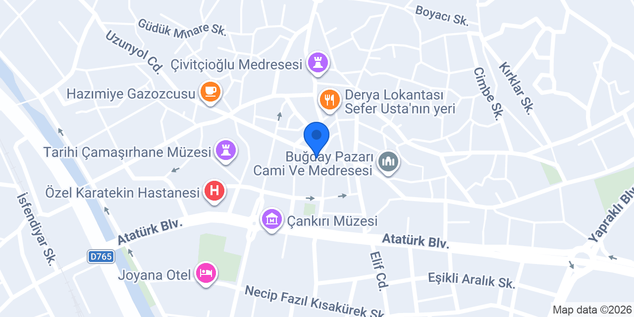 Çorbacı İsmail Usta konumu