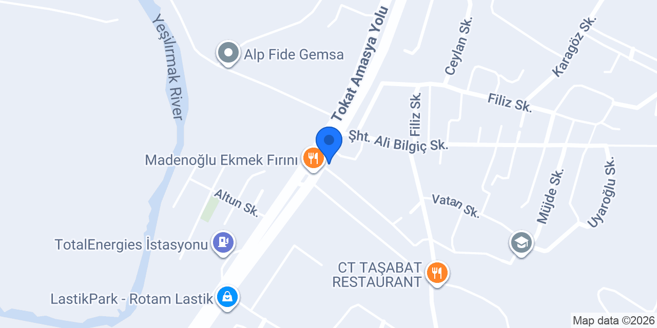 AGNE YEM LTD. ŞTİ. konumu
