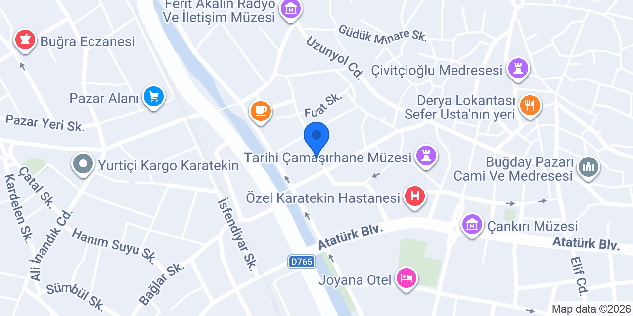 Filiz Çelik Kapı konumu