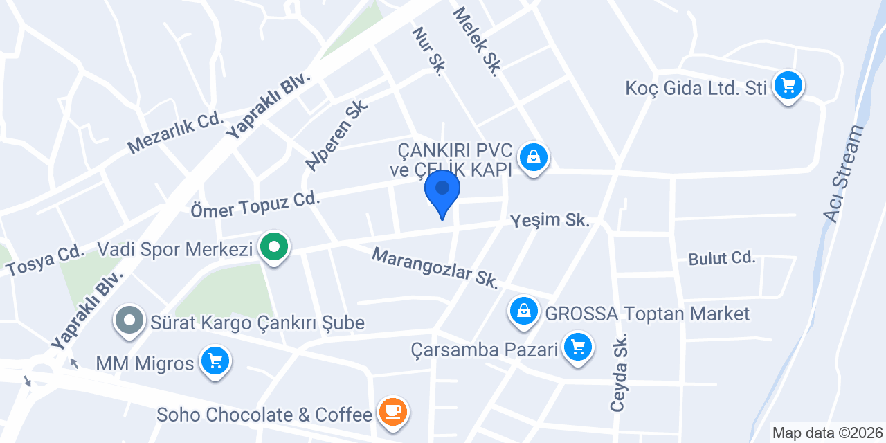 Osis Elektrik konumu