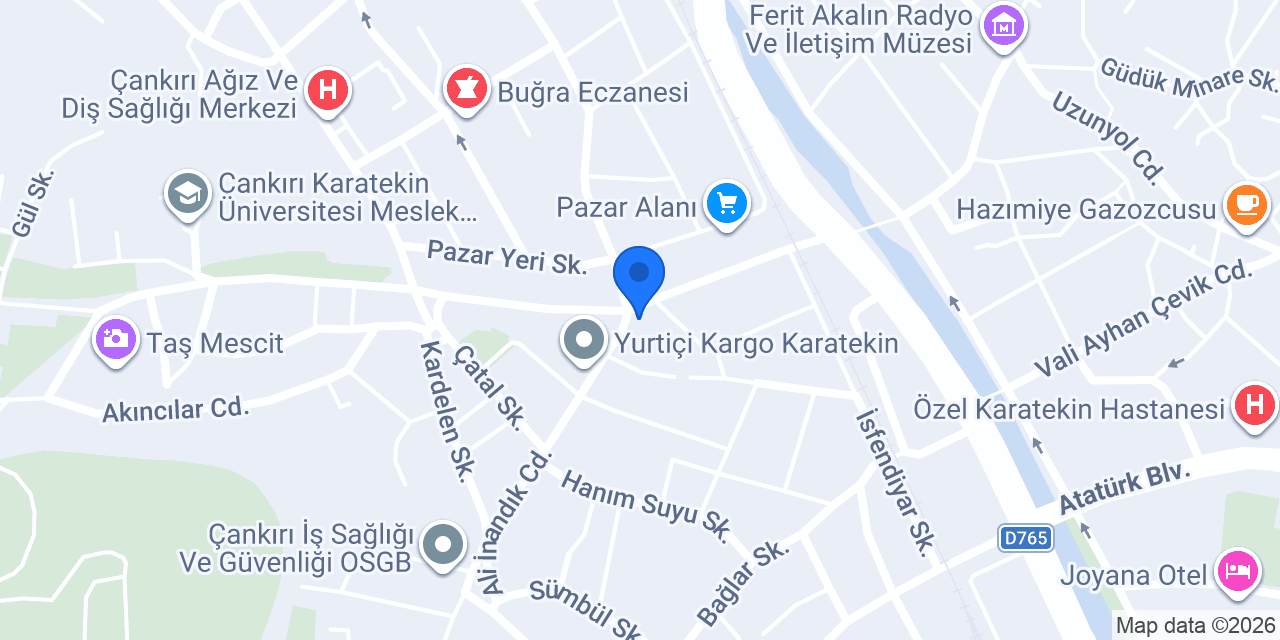 ÇANKIRI KARATEKİN HALI YIKAMA konumu