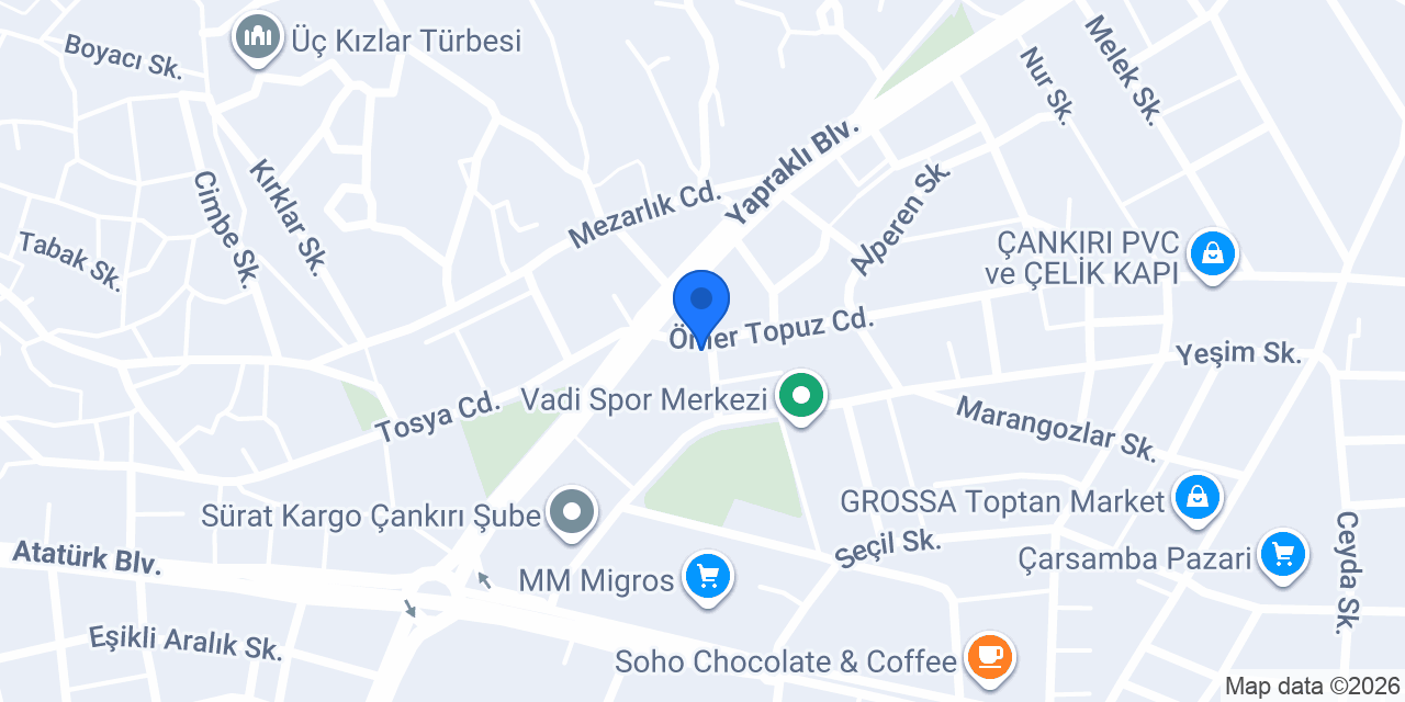 Kardeşler Oto Lastik konumu