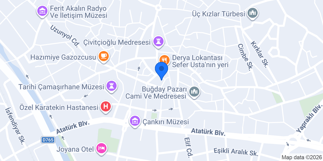 Aygaz Tüp Bayisi konumu
