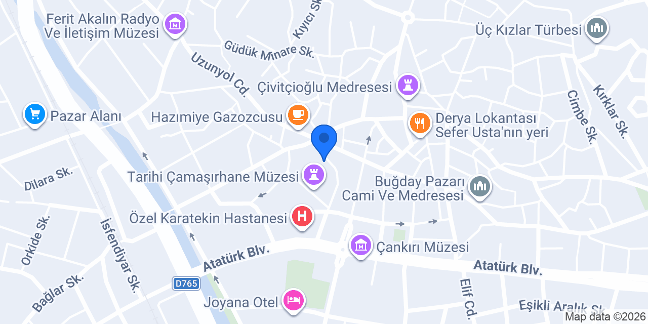 Yaren Haşere - Böcek İlaçlama konumu