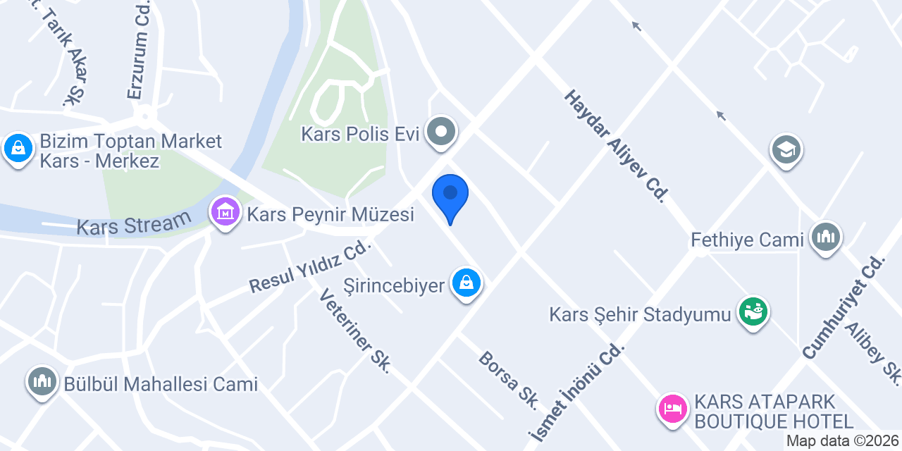 Özgür Öztürk Diş Kliniği konumu