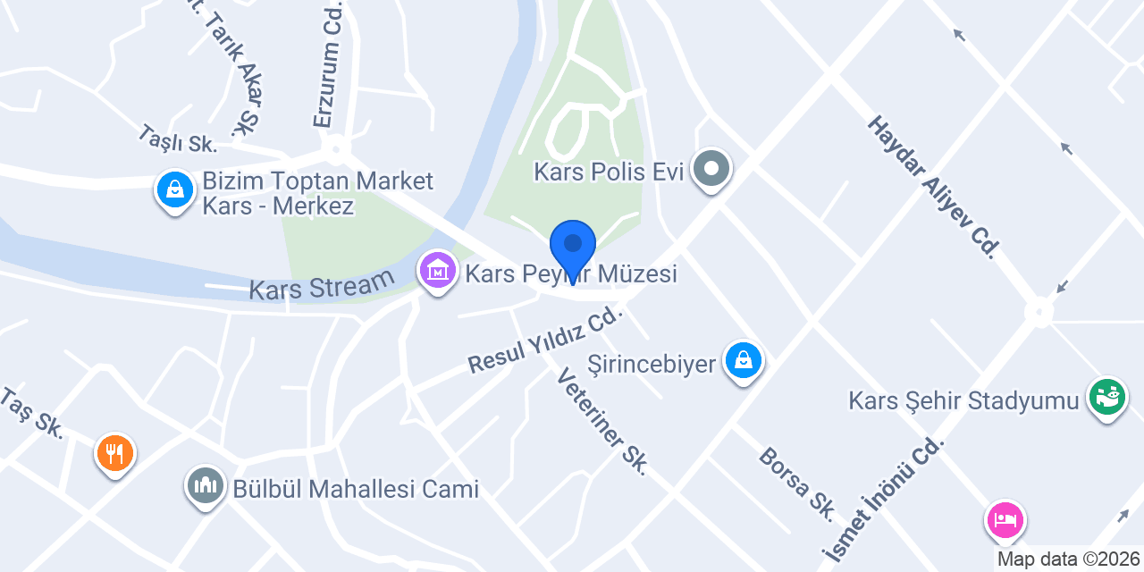 Kars Arçelik Yetkili Servis konumu
