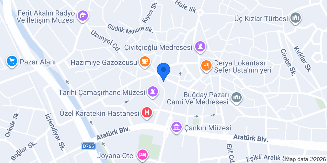 Ekin Eczanesi konumu