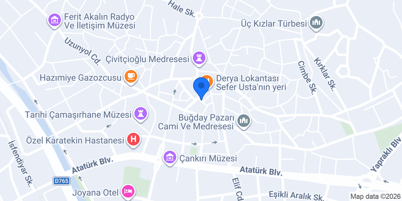 Sevgi Tesisat konumu