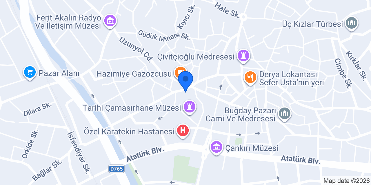 İmaret Taksi konumu