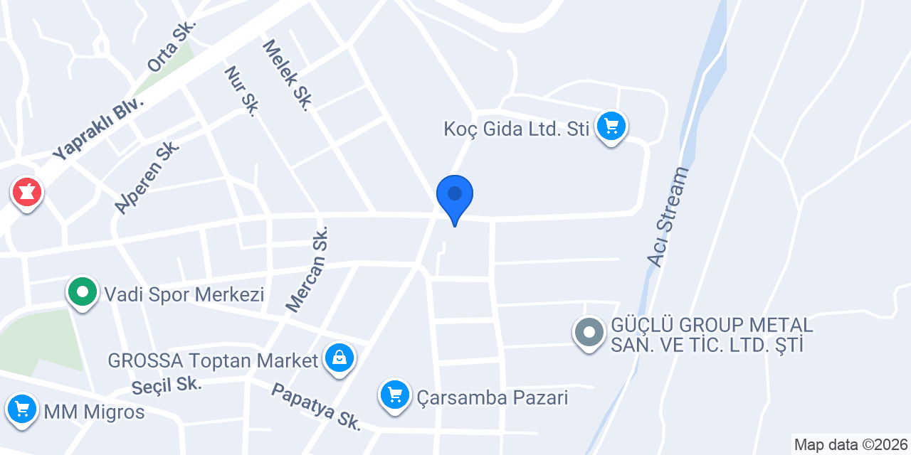 Çolak Mermer konumu