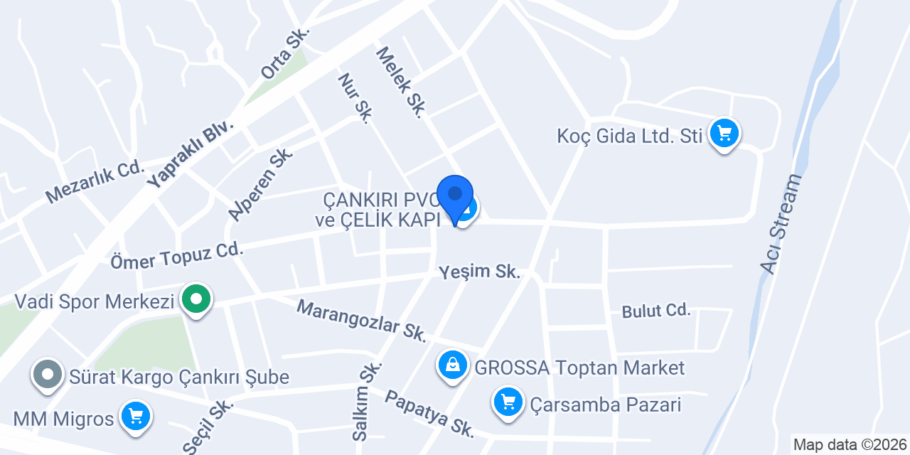ÖZYILMAZLAR HIRDAVAT İNŞAAT LTD ŞTİ konumu