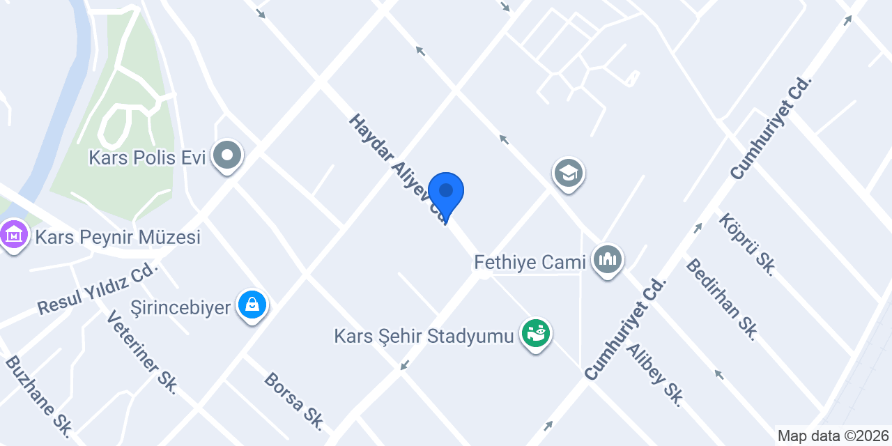 Kars Taksi konumu