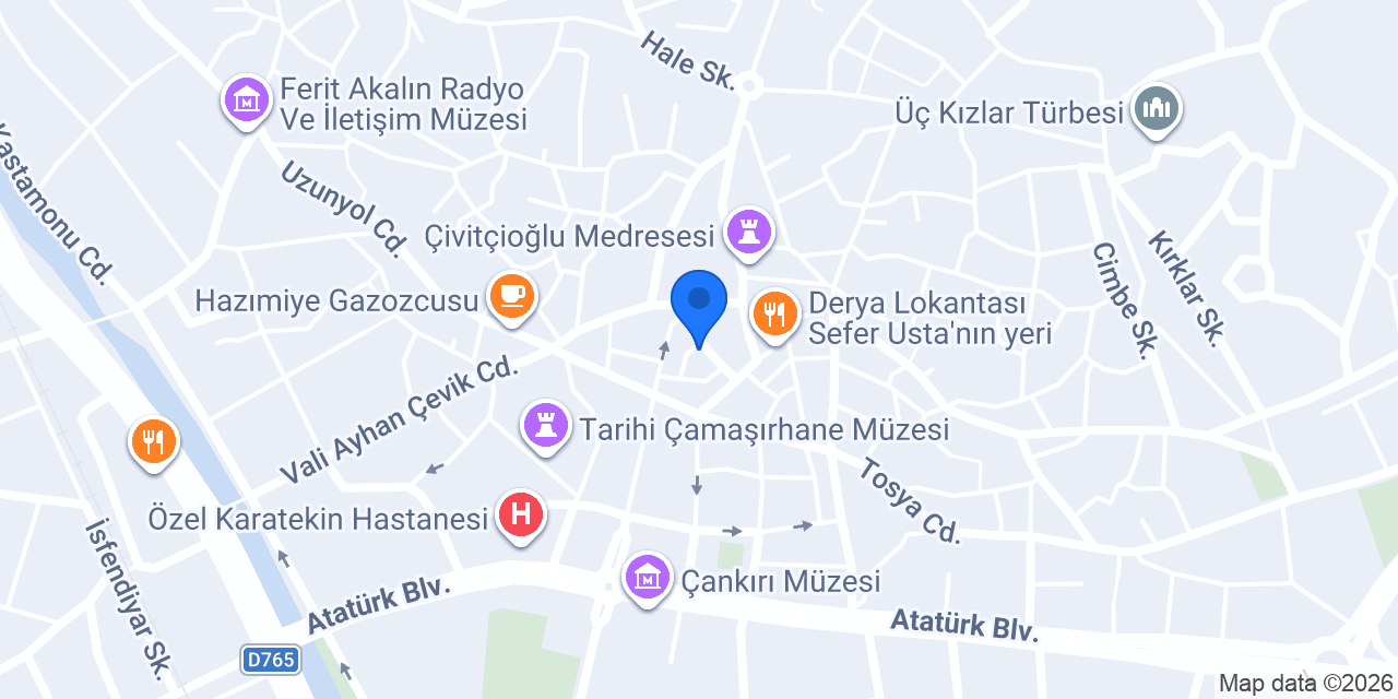 Yaran Hediyelik konumu