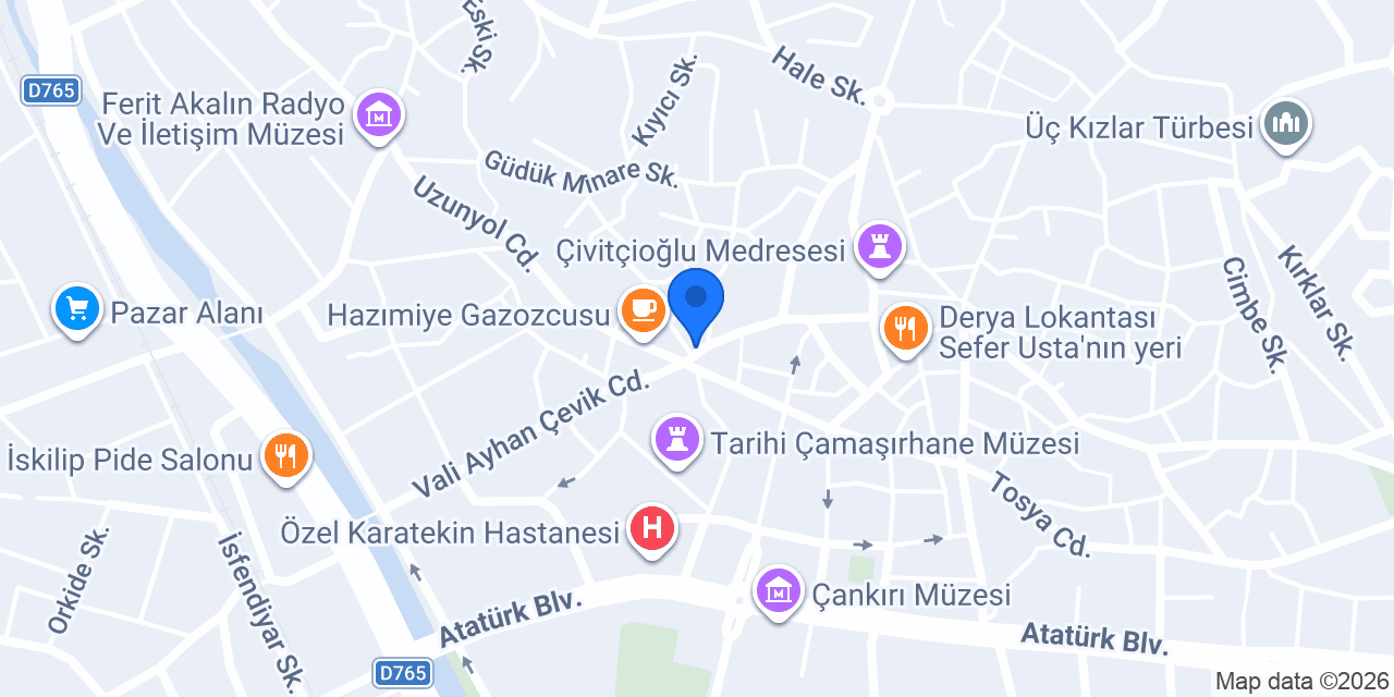 ARASTA TUZCUSU konumu