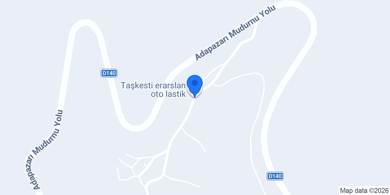 Taşkesti erarslan oto lastik konumu