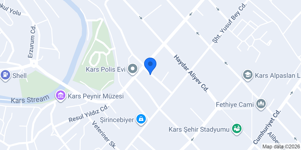 Bay Event Kars konumu