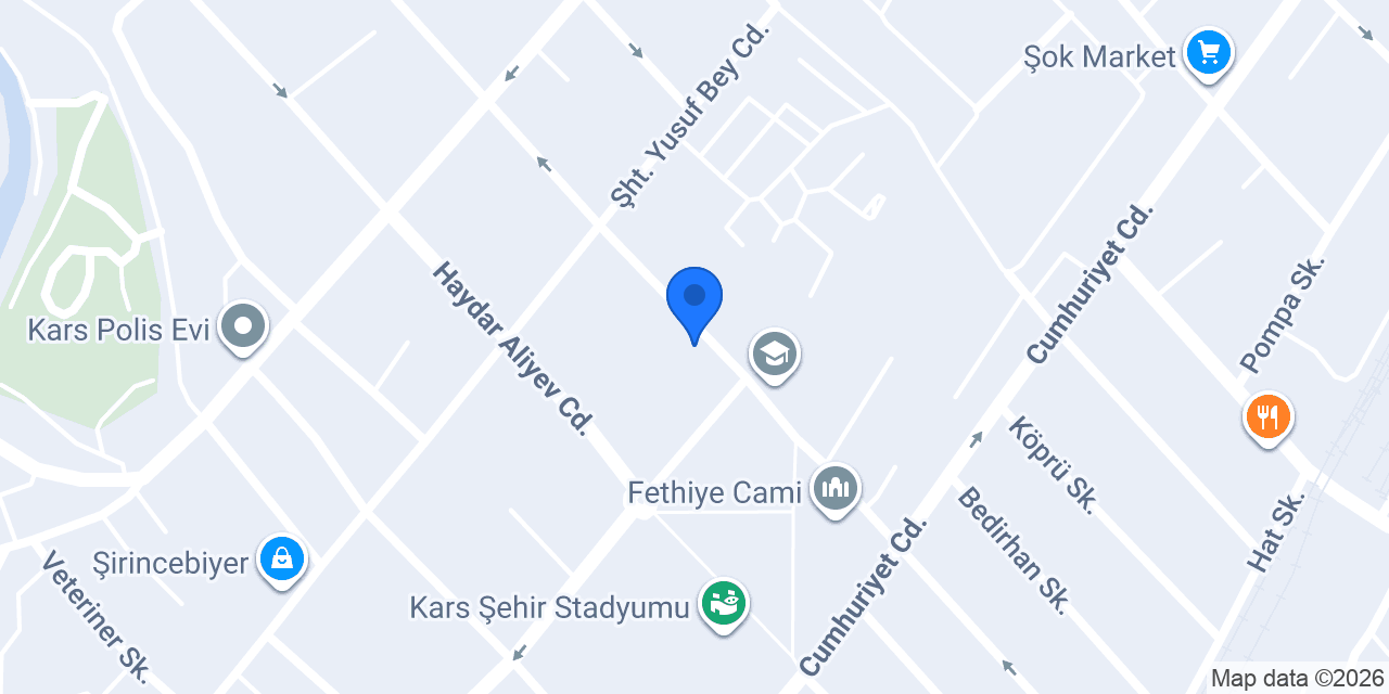 GÜNEŞ PASTANESİ konumu