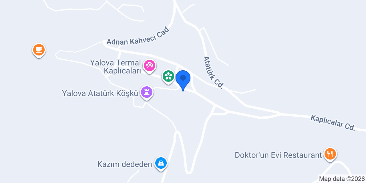 Başköşe Termal konumu