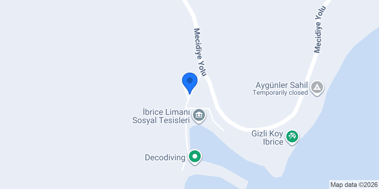 İbrice & Erikli İbrice Dalış Merkezi konumu