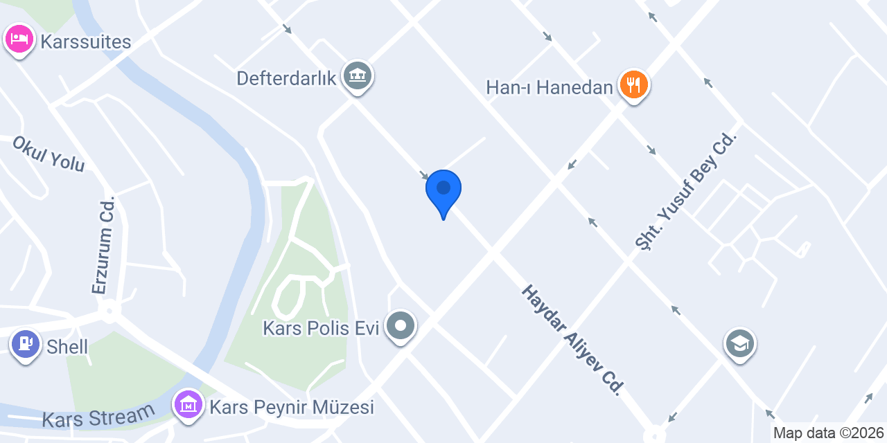 MADO Kars Merkez konumu