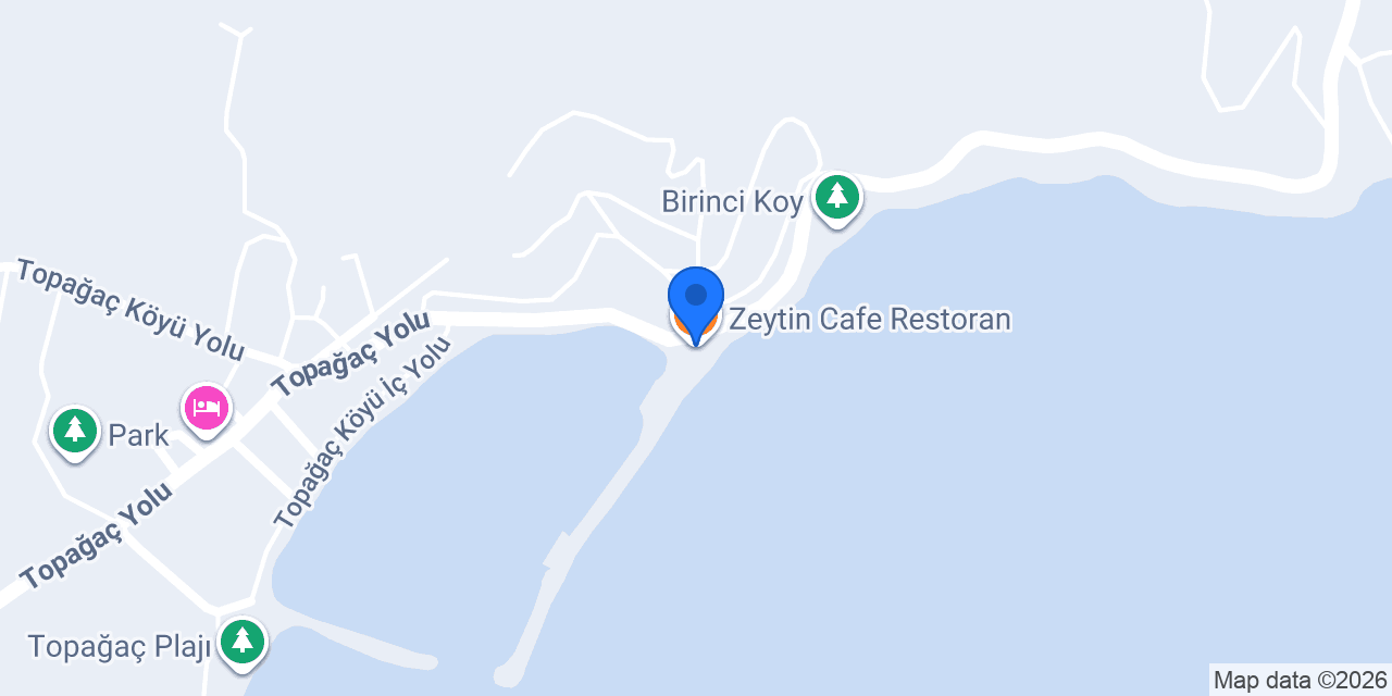 Zeytin Cafe Restoran konumu