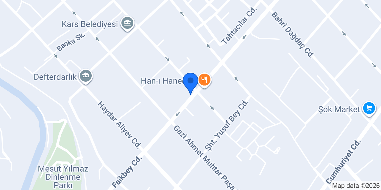 Hacıoğlu Baklavacısı konumu