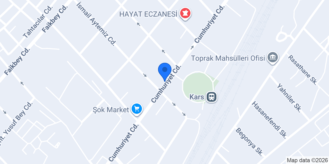 Kars Levent Elektronik konumu