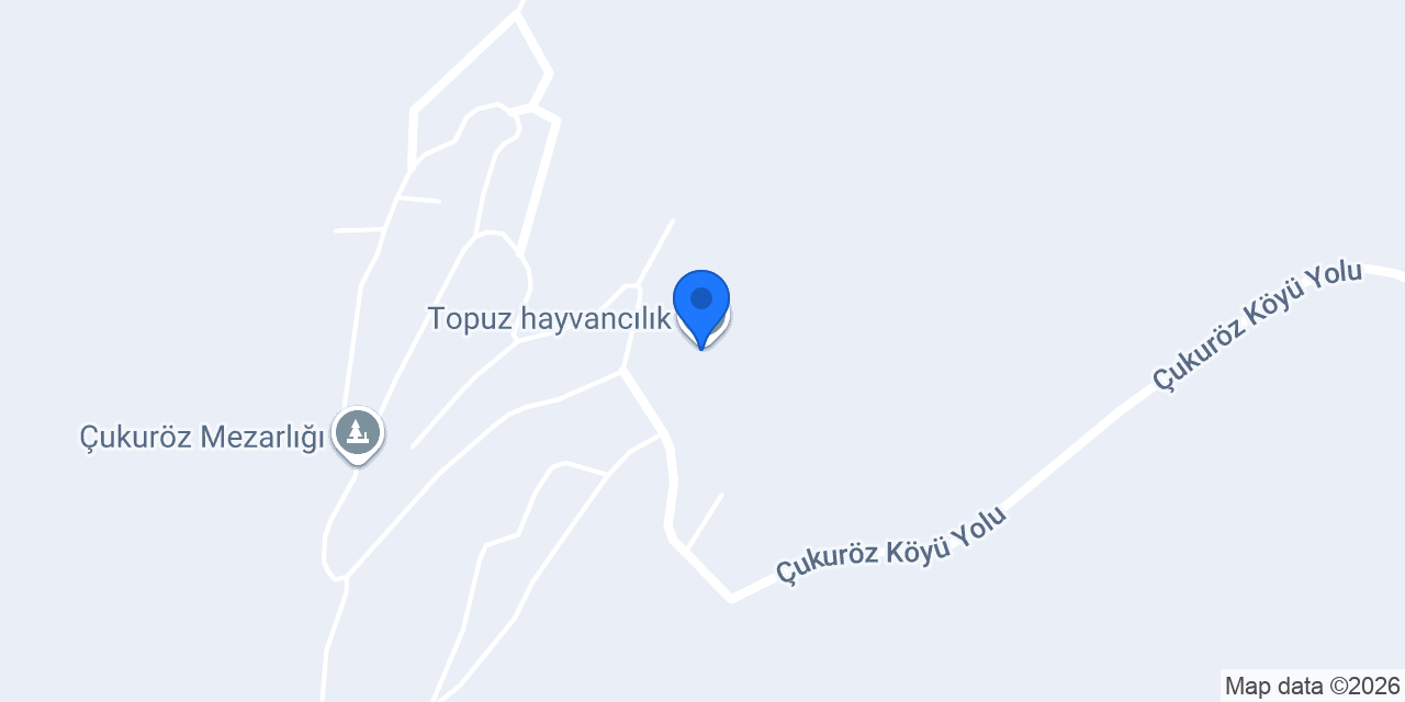 Topuz Hayvancılık konumu
