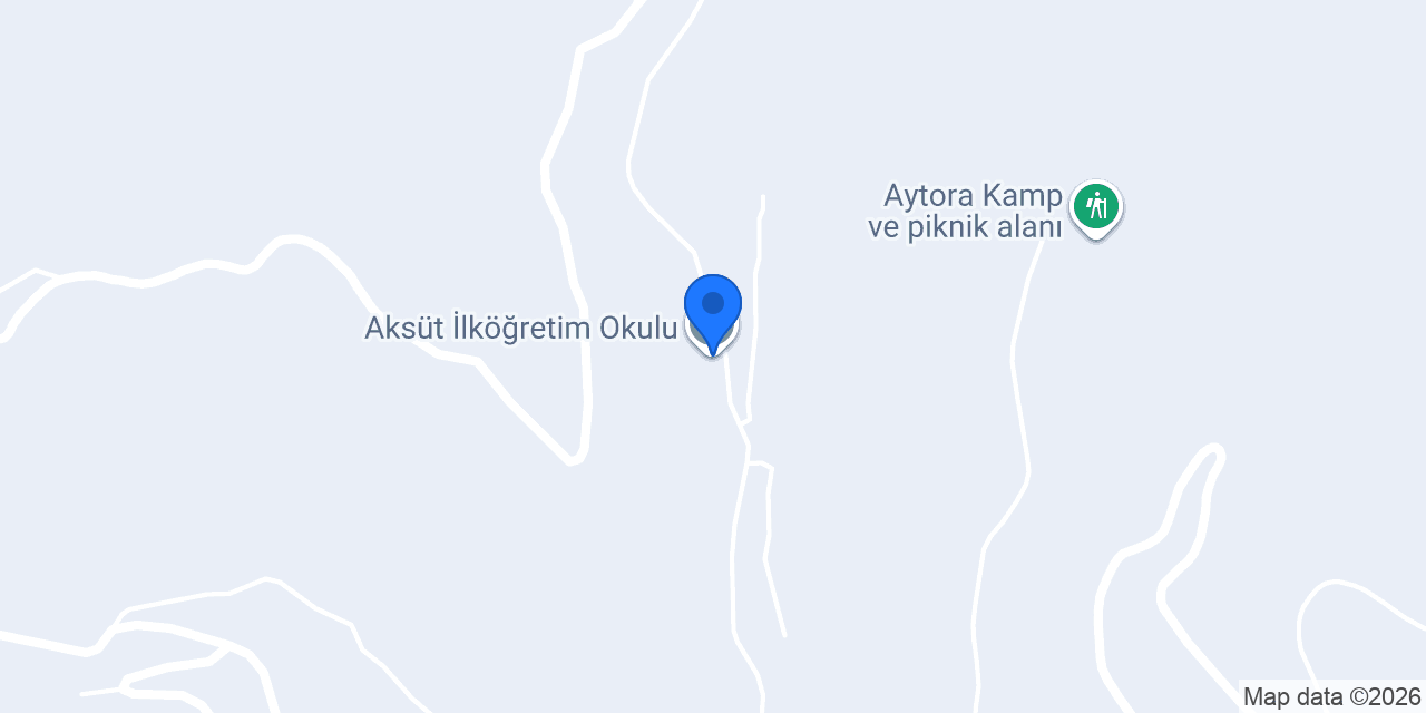 Aksüt İlköğretim Okulu konumu