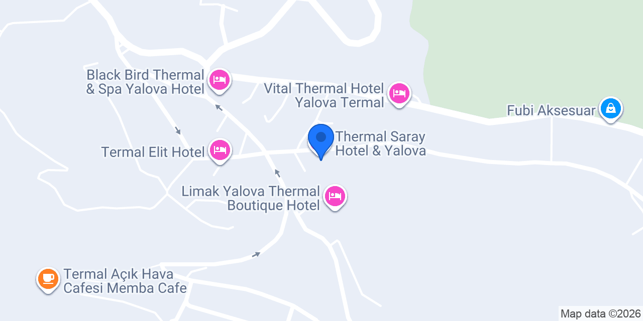Thermal Saray Hotel & Yalova konumu