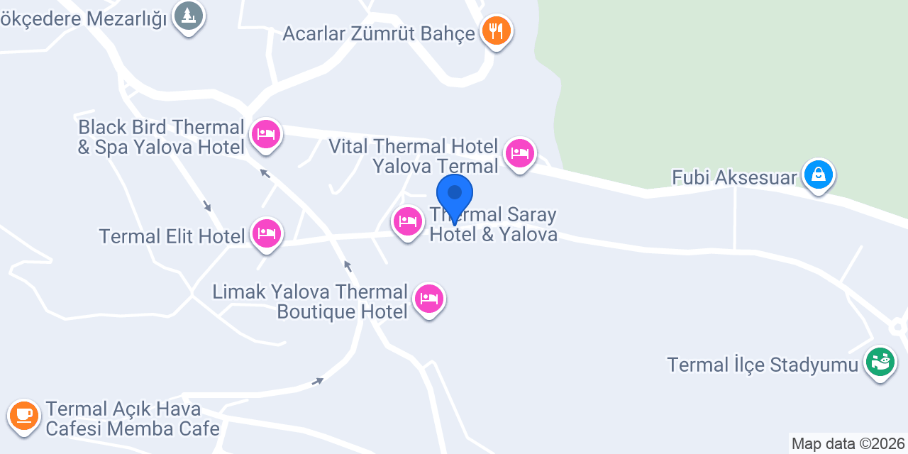 azim thermal hotel konumu