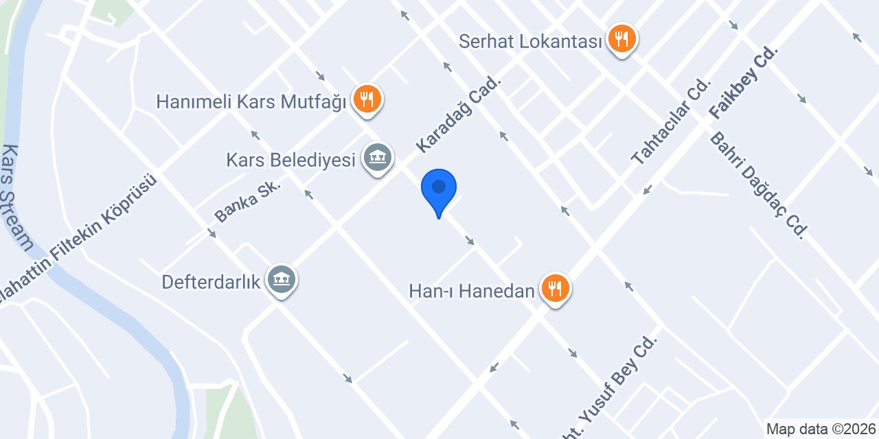 Sahne Kars konumu