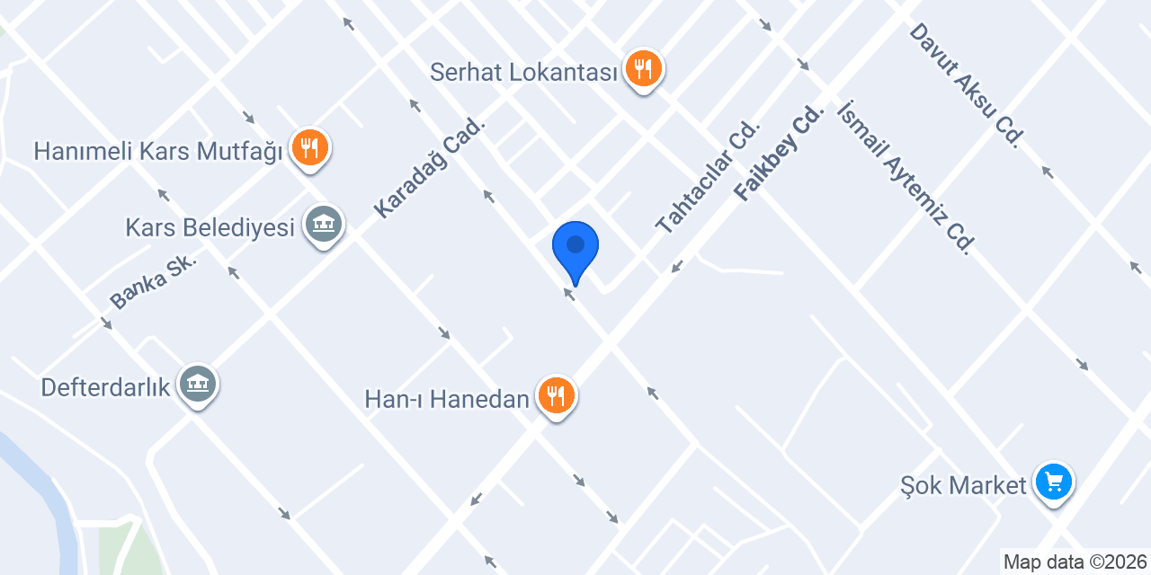 Kars öncü konumu