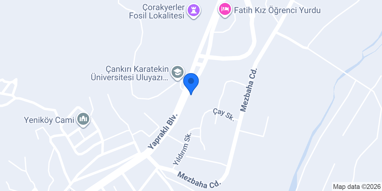 Çankırı Un Değirmeni konumu