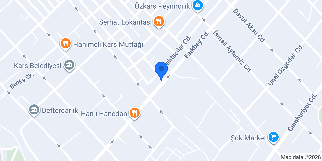 Kars Deniz Ticaret konumu