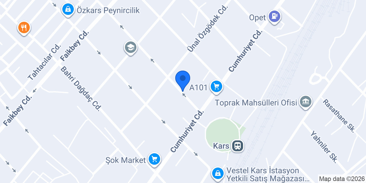 Kars Src Kursu konumu