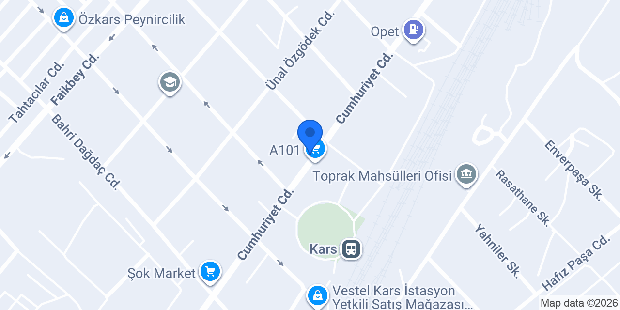Cihan Auto Rent A Car konumu
