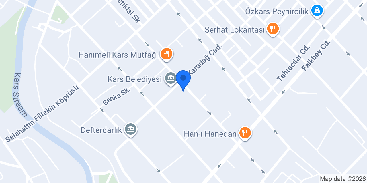 Ödül Pet Shop konumu