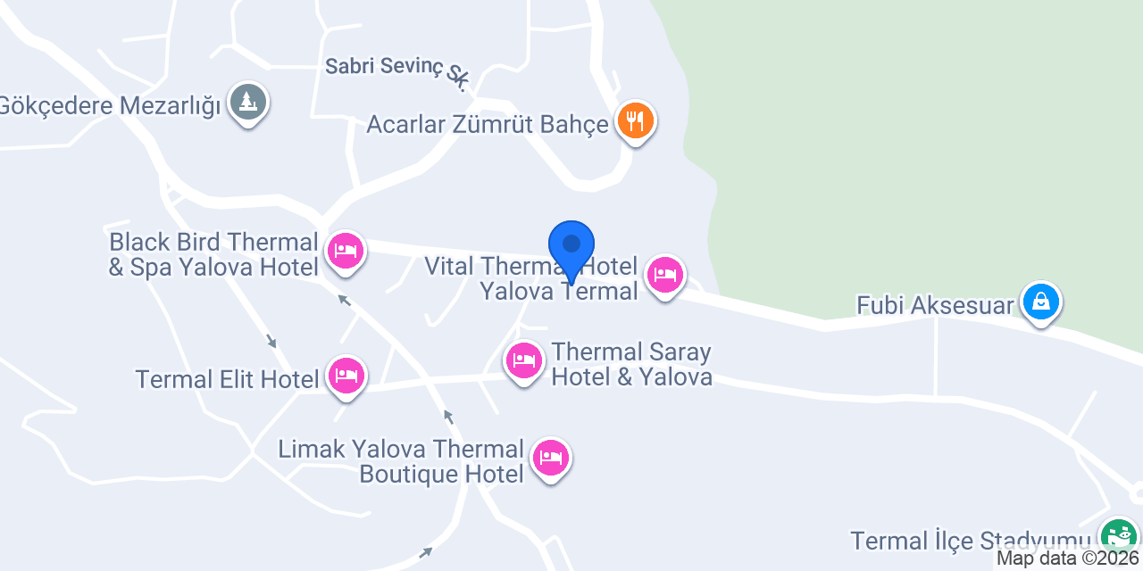 Evim Apart Thermal Hotel konumu